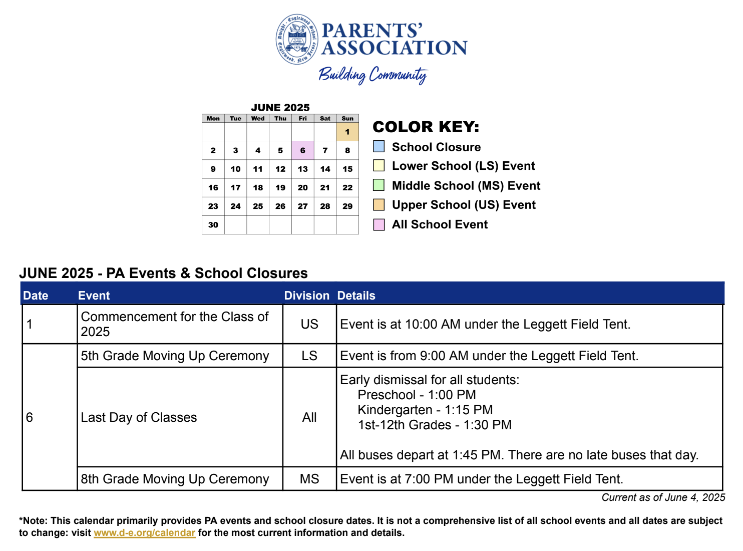 November 2024 PA Calendar